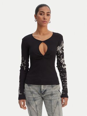 Bluzka damska Desigual ze sklepu: MODIVO w kategorii: Bluzki damskie - zdjęcie WP-EBWP-BKLVO-LN0_0000305723871