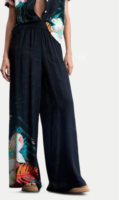 Desigual - Spodnie damskie na wiosnę ze sklepu: MODIVO w kategorii: Spodnie damskie - zdjęcie WP-EBWP-BKLVO-LN0_0000305723888