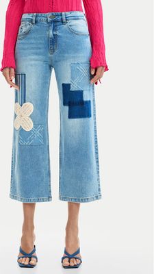 Jeansy damskie wiosenne Desigual ze sklepu: MODIVO w kategorii: Jeansy damskie - zdjęcie WP-EBWP-BKLVO-LN0_0000305723956