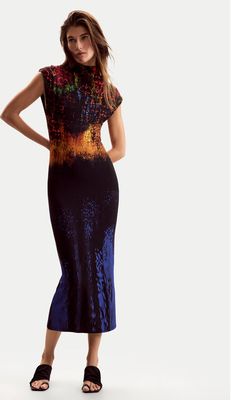 Sukienka Desigual ze sklepu: MODIVO w kategorii: Sukienki - zdjęcie WP-EBWP-BKLVO-LN0_0000305723994