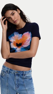 Bluzka damska na wiosnę Desigual ze sklepu: MODIVO w kategorii: Bluzki damskie - zdjęcie WP-EBWP-BKLVO-LN0_0000305724052