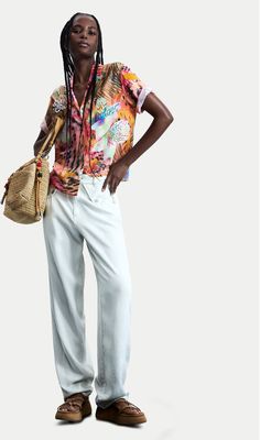 Desigual - Koszula damska casual ze sklepu: MODIVO w kategorii: Koszule damskie - zdjęcie WP-EBWP-BKLVO-LN0_0000305724083