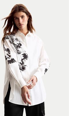 Desigual - Koszula damska wiosenna elegancka ze sklepu: MODIVO w kategorii: Koszule damskie - zdjęcie WP-EBWP-BKLVO-LN0_0000305724120