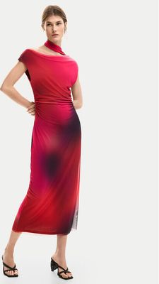 Desigual - Sukienka ze sklepu: MODIVO w kategorii: Sukienki - zdjęcie WP-EBWP-BKLVO-LN0_0000305724243