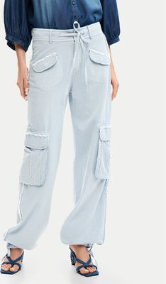 Spodnie damskie sportowe Desigual ze sklepu: MODIVO w kategorii: Spodnie damskie - zdjęcie WP-EBWP-BKLVO-LN0_0000305724342