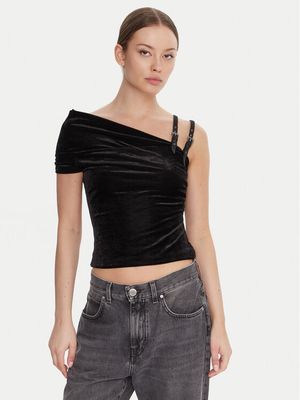 Versace Jeans Couture - Bluzka damska casual ze sklepu: MODIVO w kategorii: Bluzki damskie - zdjęcie WP-EBWP-BKLVO-LN0_0000305729545
