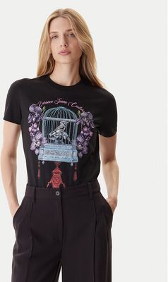 Bluzka damska wiosenna Versace Jeans Couture ze sklepu: MODIVO w kategorii: Bluzki damskie - zdjęcie WP-EBWP-BKLVO-LN0_0000305729811