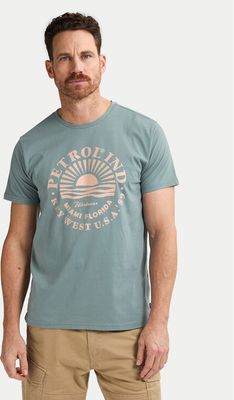 T-shirt męski na wiosnę Petrol Industries ze sklepu: MODIVO w kategorii: T-shirty męskie - zdjęcie WP-EBWP-BKLVO-LN0_0000305731968