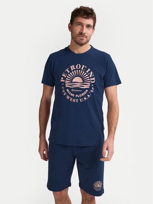 T-shirt męski młodzieżowy Petrol Industries ze sklepu: MODIVO w kategorii: T-shirty męskie - zdjęcie WP-EBWP-BKLVO-LN0_0000305731975