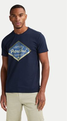 T-shirt męski na wiosnę Petrol Industries ze sklepu: MODIVO w kategorii: T-shirty męskie - zdjęcie WP-EBWP-BKLVO-LN0_0000305732217