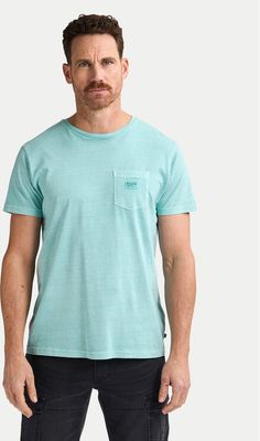 T-shirt męski na wiosnę casual Petrol Industries ze sklepu: MODIVO w kategorii: T-shirty męskie - zdjęcie WP-EBWP-BKLVO-LN0_0000305732224