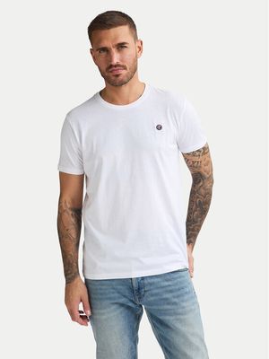 T-shirt męski casual wiosenny Petrol Industries ze sklepu: MODIVO w kategorii: T-shirty męskie - zdjęcie WP-EBWP-BKLVO-LN0_0000305733009