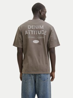T-shirt męski wiosenny Jack & Jones ze sklepu: MODIVO w kategorii: T-shirty męskie - zdjęcie WP-EBWP-BKLVO-LN0_0000305733900