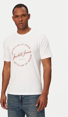 T-shirt męski w stylu młodzieżowym Jack & Jones ze sklepu: MODIVO w kategorii: T-shirty męskie - zdjęcie WP-EBWP-BKLVO-LN0_0000305733948
