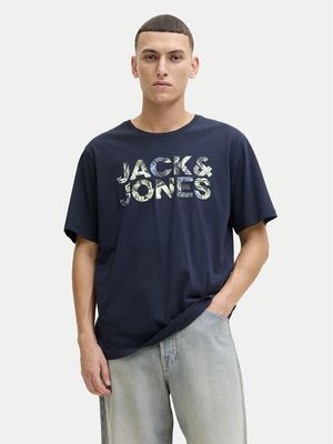T-shirt męski na wiosnę Jack & Jones ze sklepu: MODIVO w kategorii: T-shirty męskie - zdjęcie WP-EBWP-BKLVO-LN0_0000305734020