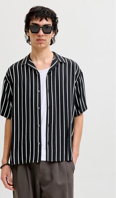 Koszula męska na wiosnę Jack & Jones ze sklepu: MODIVO w kategorii: Koszule męskie - zdjęcie WP-EBWP-BKLVO-LN0_0000305734136