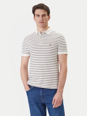 T-shirt męski casualowy Tommy Hilfiger ze sklepu: MODIVO w kategorii: T-shirty męskie - zdjęcie WP-EBWP-BKLVO-LN0_0000305739179