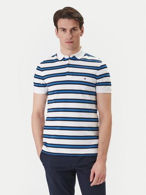 T-shirt męski casual Tommy Hilfiger ze sklepu: MODIVO w kategorii: T-shirty męskie - zdjęcie WP-EBWP-BKLVO-LN0_0000305739209