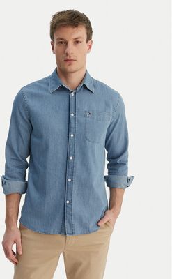 Koszula męska na wiosnę Tommy Hilfiger ze sklepu: MODIVO w kategorii: Koszule męskie - zdjęcie WP-EBWP-BKLVO-LN0_0000305739483