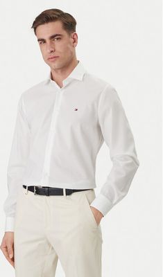 Koszula męska Tommy Hilfiger ze sklepu: MODIVO w kategorii: Koszule męskie - zdjęcie WP-EBWP-BKLVO-LN0_0000305739704