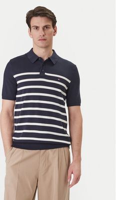 T-shirt męski casual Tommy Hilfiger ze sklepu: MODIVO w kategorii: T-shirty męskie - zdjęcie WP-EBWP-BKLVO-LN0_0000305739766