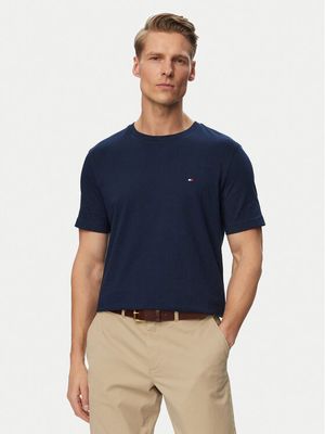 T-shirt męski casualowy Tommy Hilfiger ze sklepu: MODIVO w kategorii: T-shirty męskie - zdjęcie WP-EBWP-BKLVO-LN0_0000305740298
