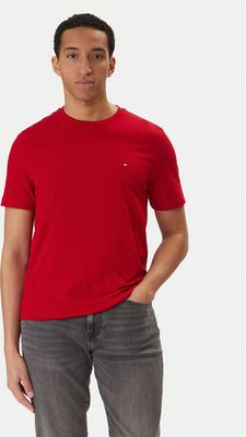 T-shirt męski casual Tommy Hilfiger ze sklepu: MODIVO w kategorii: T-shirty męskie - zdjęcie WP-EBWP-BKLVO-LN0_0000305740359