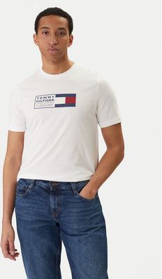 T-shirt męski wiosenny Tommy Hilfiger ze sklepu: MODIVO w kategorii: T-shirty męskie - zdjęcie WP-EBWP-BKLVO-LN0_0000305740380