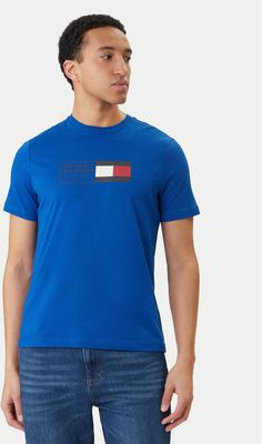 T-shirt męski na wiosnę Tommy Hilfiger ze sklepu: MODIVO w kategorii: T-shirty męskie - zdjęcie WP-EBWP-BKLVO-LN0_0000305740403