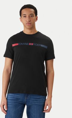 Tommy Hilfiger - T-shirt męski młodzieżowy ze sklepu: MODIVO w kategorii: T-shirty męskie - zdjęcie WP-EBWP-BKLVO-LN0_0000305740441
