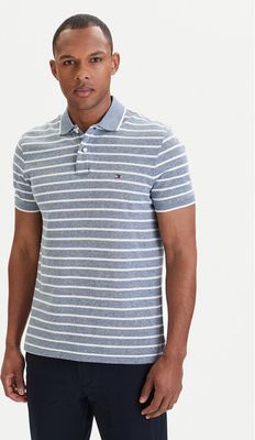 T-shirt męski casual Tommy Hilfiger ze sklepu: MODIVO w kategorii: T-shirty męskie - zdjęcie WP-EBWP-BKLVO-LN0_0000305740557