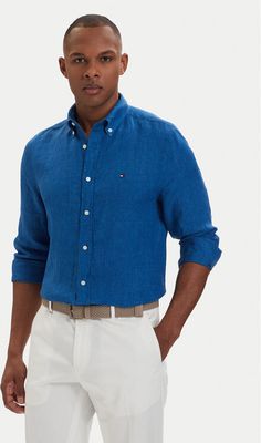 Tommy Hilfiger - Koszula męska casual ze sklepu: MODIVO w kategorii: Koszule męskie - zdjęcie WP-EBWP-BKLVO-LN0_0000305740663