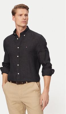 Koszula męska na jesień z kołnierzykiem button down Tommy Hilfiger ze sklepu: MODIVO w kategorii: Koszule męskie - zdjęcie WP-EBWP-BKLVO-LN0_0000305740700