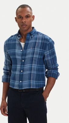 Koszula męska z klasycznym kołnierzykiem Tommy Hilfiger ze sklepu: MODIVO w kategorii: Koszule męskie - zdjęcie WP-EBWP-BKLVO-LN0_0000305740885