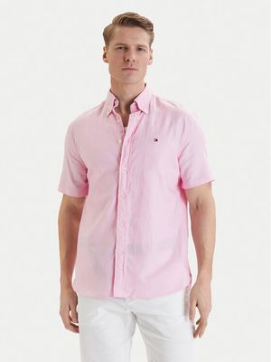 Koszula męska z klasycznym kołnierzykiem Tommy Hilfiger ze sklepu: MODIVO w kategorii: Koszule męskie - zdjęcie WP-EBWP-BKLVO-LN0_0000305740991