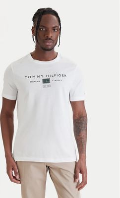 T-shirt męski na wiosnę młodzieżowy Tommy Hilfiger ze sklepu: MODIVO w kategorii: T-shirty męskie - zdjęcie WP-EBWP-BKLVO-LN0_0000305741585