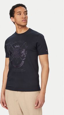 T-shirt męski młodzieżowy wiosenny Tommy Hilfiger ze sklepu: MODIVO w kategorii: T-shirty męskie - zdjęcie WP-EBWP-BKLVO-LN0_0000305741608
