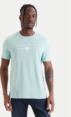 T-shirt męski w stylu młodzieżowym Tommy Hilfiger ze sklepu: MODIVO w kategorii: T-shirty męskie - zdjęcie WP-EBWP-BKLVO-LN0_0000305741622