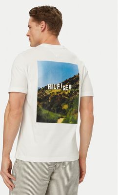 T-shirt męski na wiosnę Tommy Hilfiger ze sklepu: MODIVO w kategorii: T-shirty męskie - zdjęcie WP-EBWP-BKLVO-LN0_0000305741639
