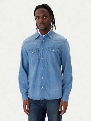 Koszula męska wiosenna Tommy Jeans ze sklepu: MODIVO w kategorii: Koszule męskie - zdjęcie WP-EBWP-BKLVO-LN0_0000305742155