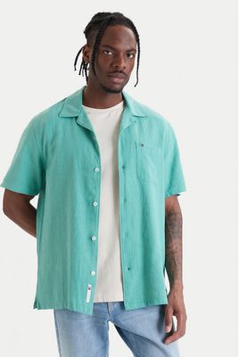 Tommy Jeans - Koszula męska na wiosnę ze sklepu: MODIVO w kategorii: Koszule męskie - zdjęcie WP-EBWP-BKLVO-LN0_0000305742162