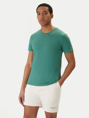 Tommy Jeans - T-shirt męski casual ze sklepu: MODIVO w kategorii: T-shirty męskie - zdjęcie WP-EBWP-BKLVO-LN0_0000305742544