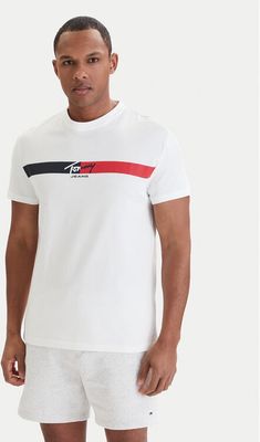 T-shirt męski Tommy Jeans ze sklepu: MODIVO w kategorii: T-shirty męskie - zdjęcie WP-EBWP-BKLVO-LN0_0000305742773