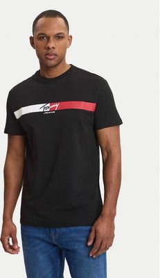 T-shirt męski wiosenny Tommy Jeans ze sklepu: MODIVO w kategorii: T-shirty męskie - zdjęcie WP-EBWP-BKLVO-LN0_0000305742803