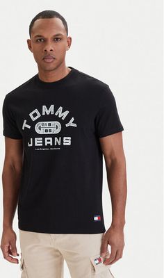 T-shirt męski Tommy Jeans ze sklepu: MODIVO w kategorii: T-shirty męskie - zdjęcie WP-EBWP-BKLVO-LN0_0000305742865
