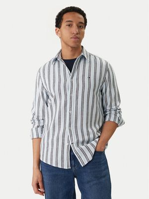 Tommy Jeans - Koszula męska z klasycznym kołnierzykiem ze sklepu: MODIVO w kategorii: Koszule męskie - zdjęcie WP-EBWP-BKLVO-LN0_0000305742995