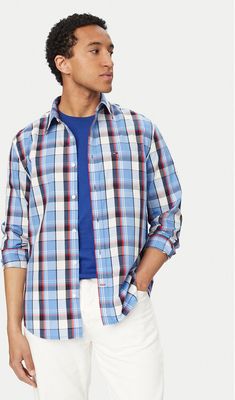 Koszula męska na jesień Tommy Jeans ze sklepu: MODIVO w kategorii: Koszule męskie - zdjęcie WP-EBWP-BKLVO-LN0_0000305743084