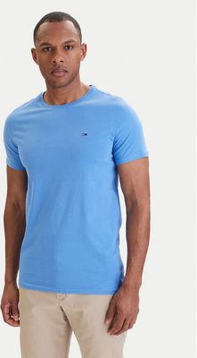 Tommy Jeans - T-shirt męski wiosenny ze sklepu: MODIVO w kategorii: T-shirty męskie - zdjęcie WP-EBWP-BKLVO-LN0_0000305743480