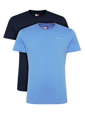 T-shirt męski casualowy na wiosnę Tommy Jeans ze sklepu: MODIVO w kategorii: T-shirty męskie - zdjęcie WP-EBWP-BKLVO-LN0_0000305743503