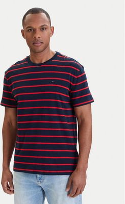 T-shirt męski na wiosnę Tommy Jeans ze sklepu: MODIVO w kategorii: T-shirty męskie - zdjęcie WP-EBWP-BKLVO-LN0_0000305743534